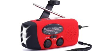 Radio solar multifunción por solo 13 €: carga solar, linterna y SOS para emergencias y apagones